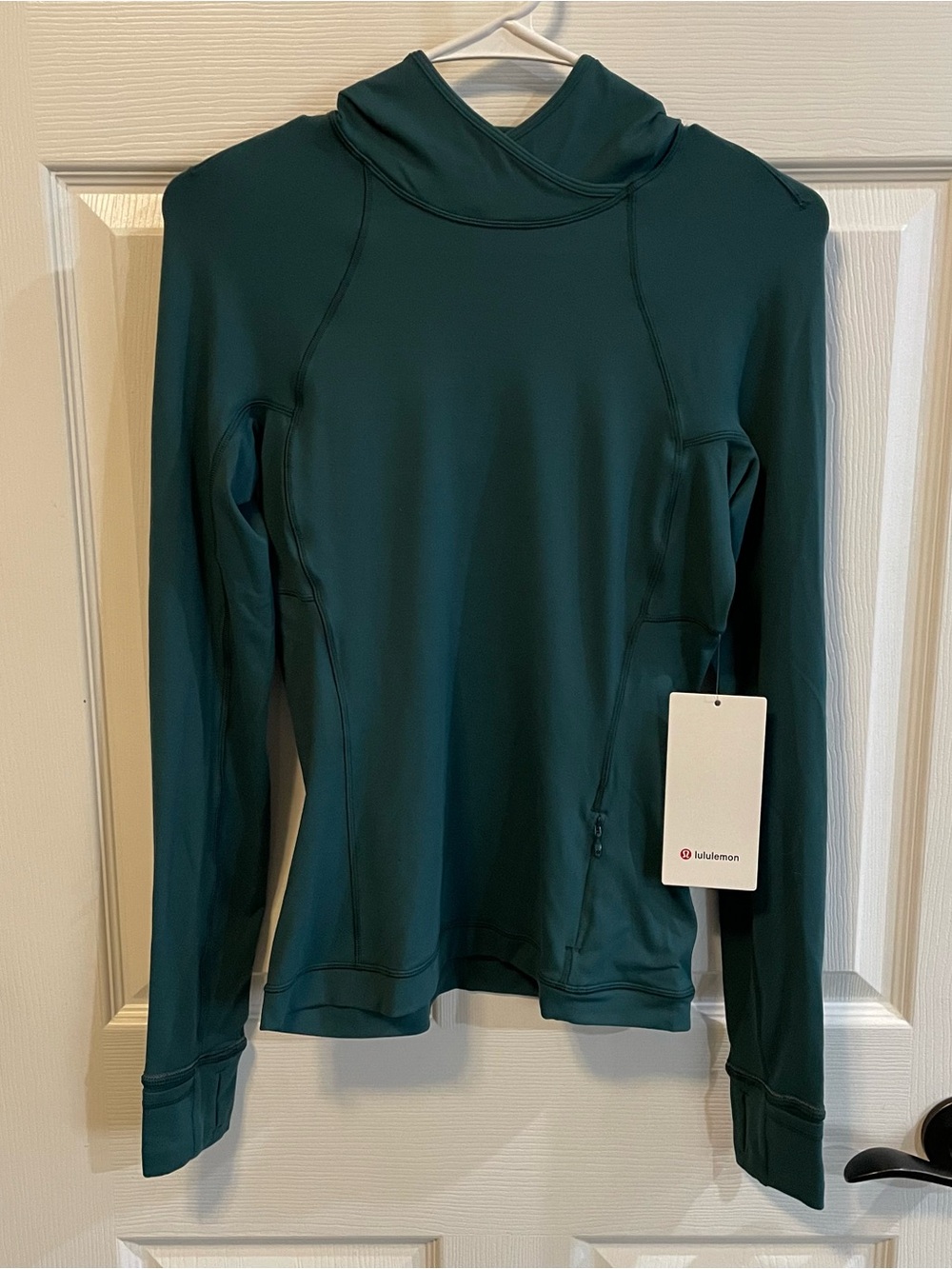 Lululemon It’s Rulu Run Hoodie Green Jasper NWT 4
